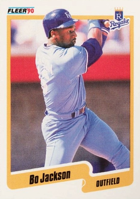 1990 Fleer Bo Jackson #110 Baseball Card