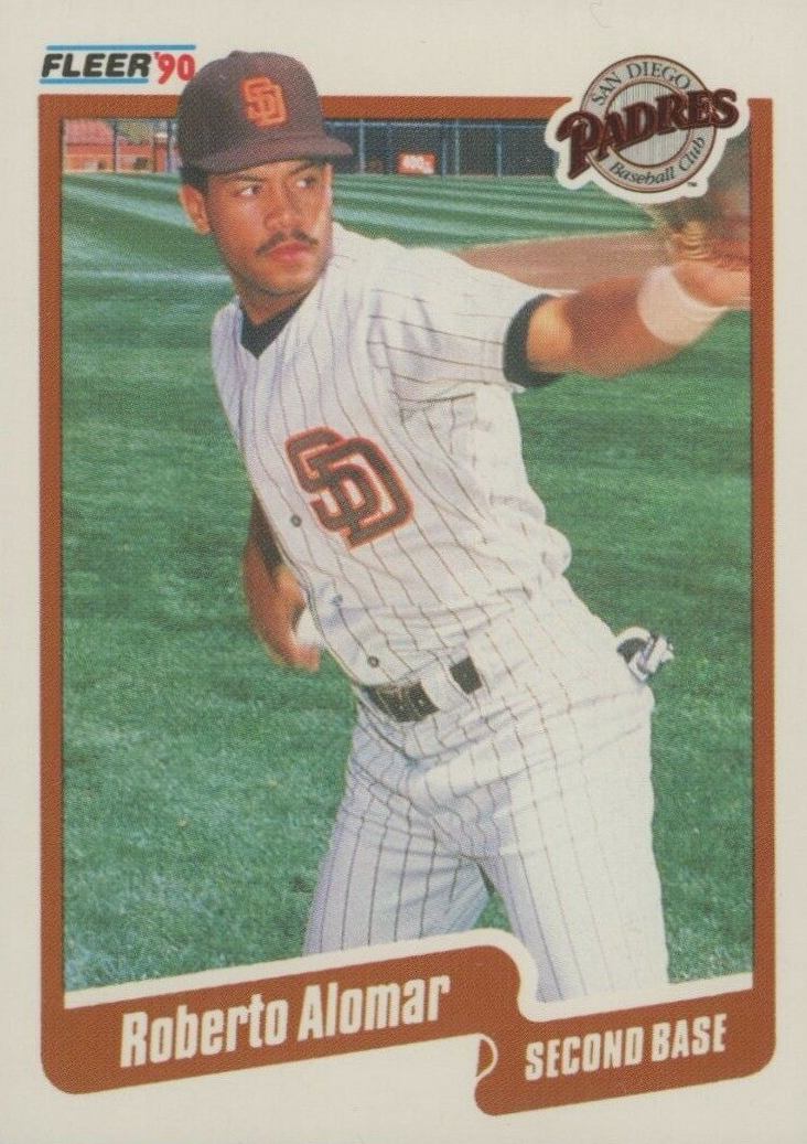 1990 Fleer Roberto Alomar #149 Baseball Card