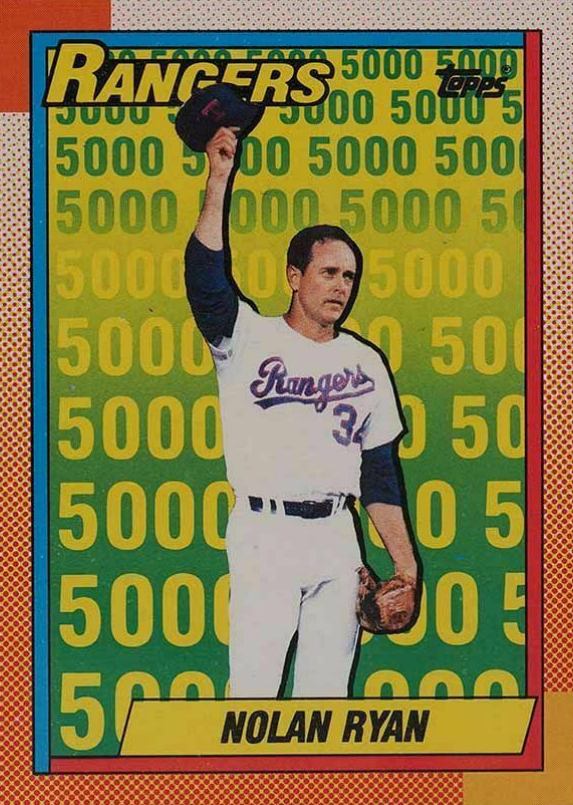 1990 O-Pee-Chee Nolan Ryan Salute #5 Baseball Card