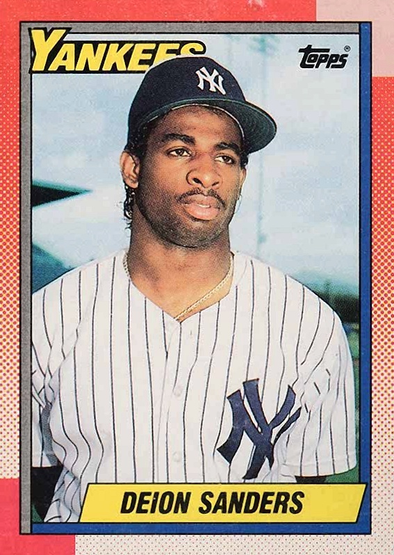 1990 O-Pee-Chee Deion Sanders #61 Baseball Card