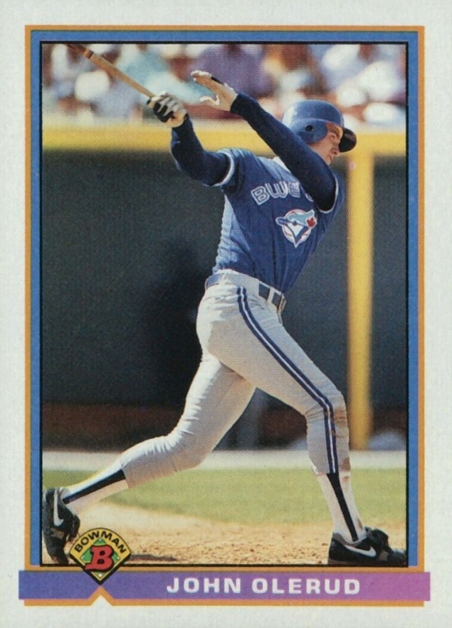 1991 Bowman John Olerud #7 Baseball Card