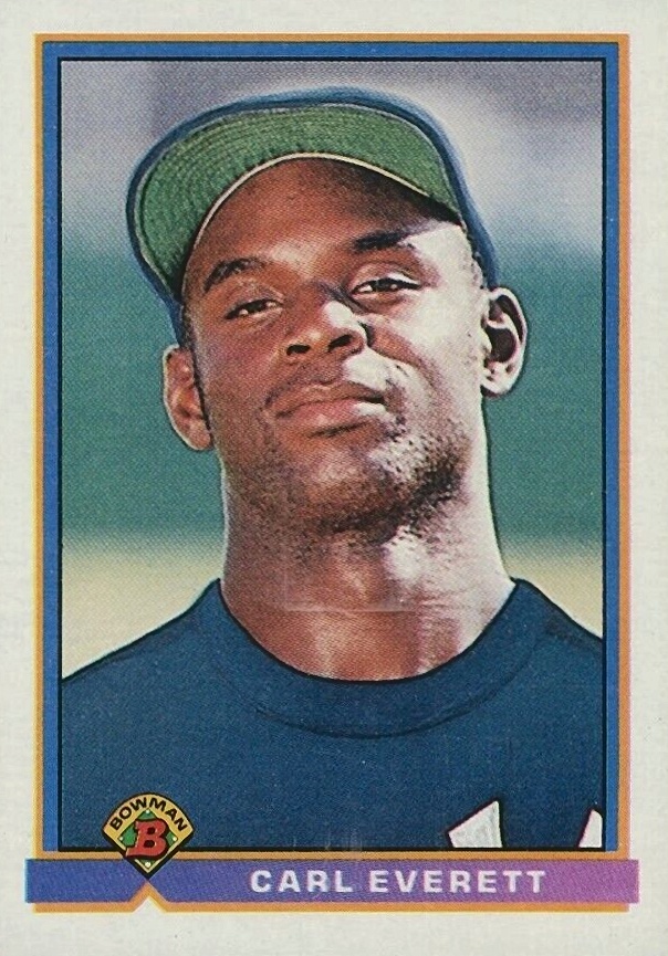 1991 Bowman Carl Everett #156 Baseball Card