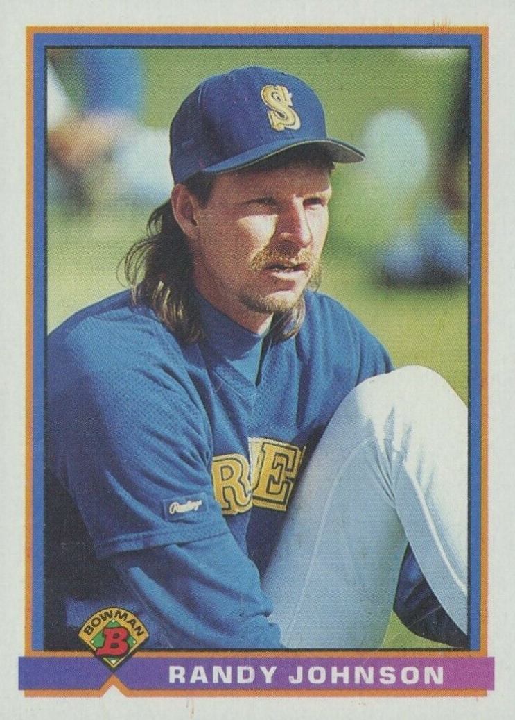 1991 Bowman Randy Johnson #253 Baseball Card