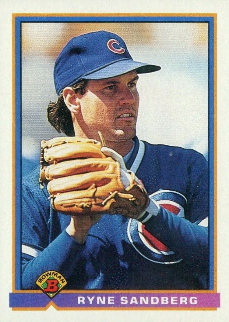1991 Bowman Ryne Sandberg #416 Baseball Card