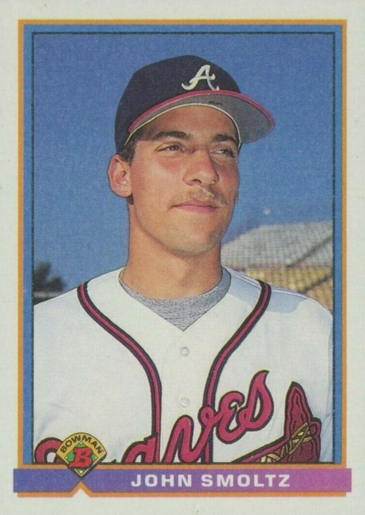 1991 Bowman John Smoltz #580 Baseball Card