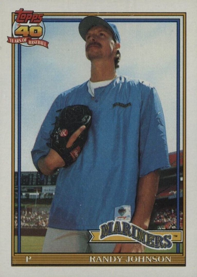 1991 Topps Randy Johnson #225 Baseball Card