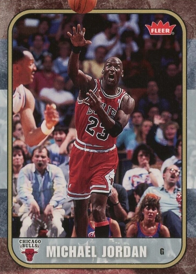 2007 Fleer Jordan Box Set Michael Jordan #38 Basketball Card