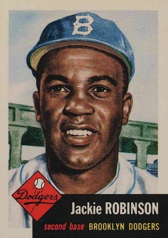 1991 Topps Archives 1953 Reprints Jackie Robinson #1 Baseball Card