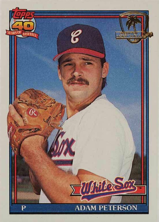 1991 Topps Desert Shield Adam Peterson #559 Baseball Card
