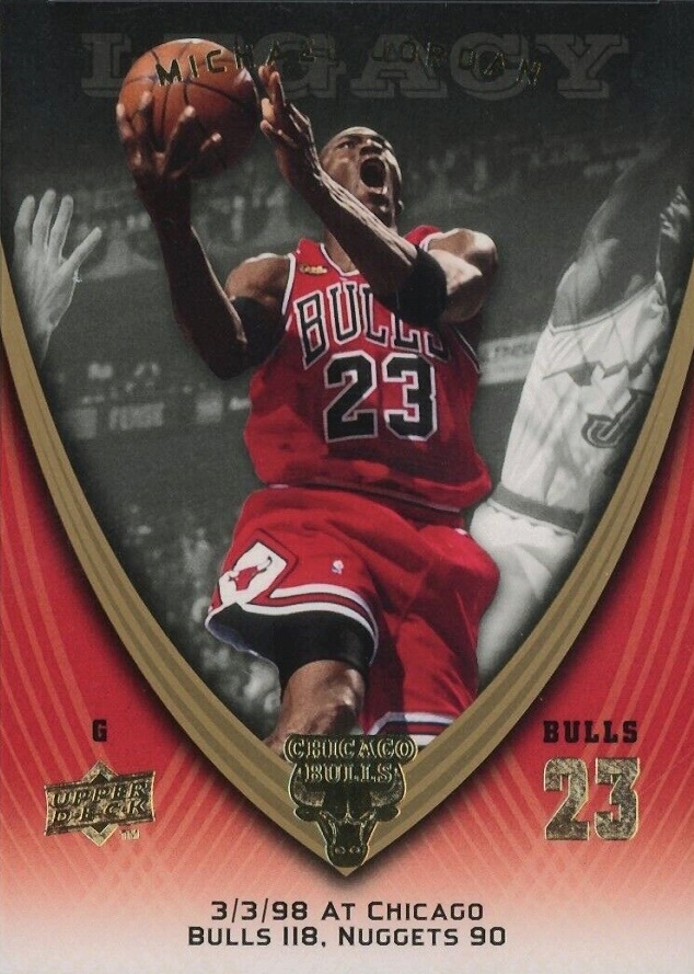 2008 Upper Deck Jordan Legacy  Michael Jordan #908 Basketball Card