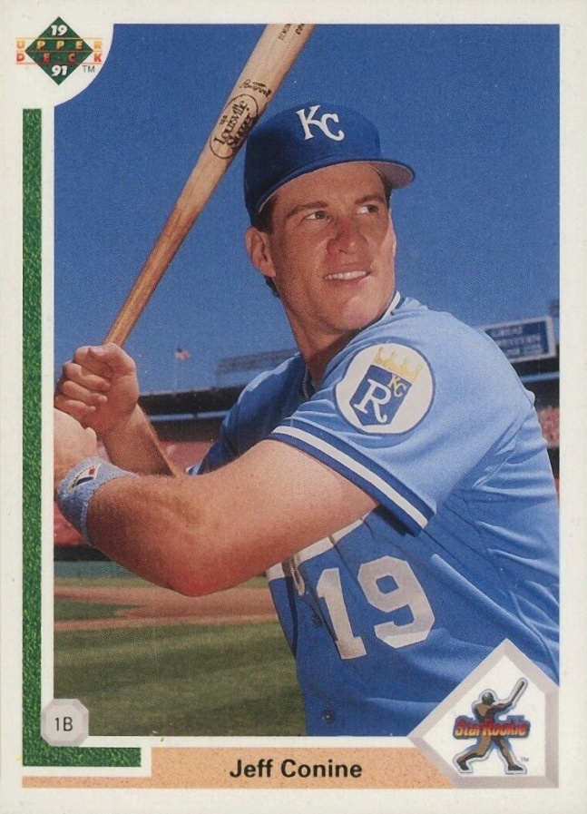 1991 Upper Deck Jeff Conine #27 Baseball Card
