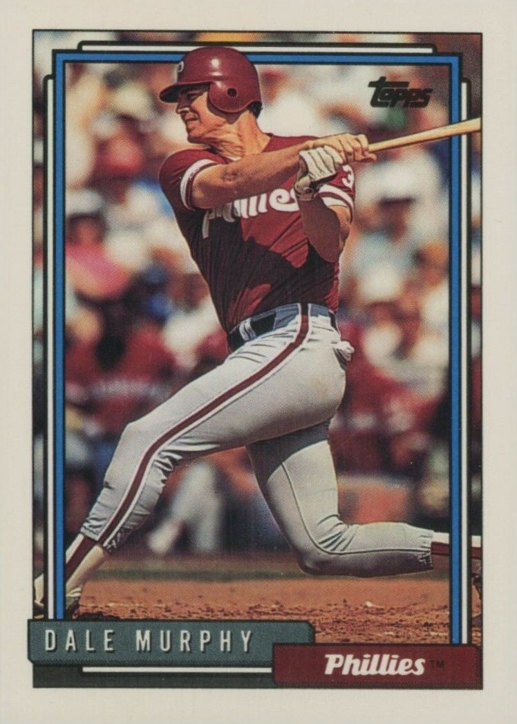 1992 Topps Dale Murphy #680 Baseball Card