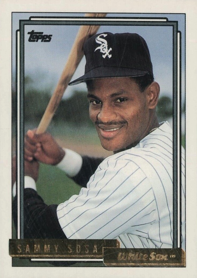 1992 Topps Gold Sammy Sosa #94 Baseball Card