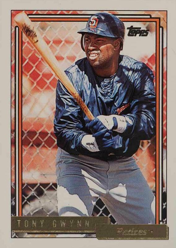 1992 Topps Gold Tony Gwynn #270 Baseball Card