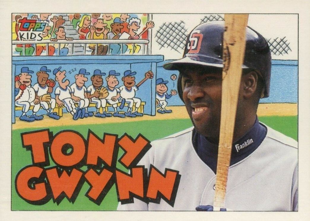 1992 Topps Kids Tony Gwynn #53 Baseball Card