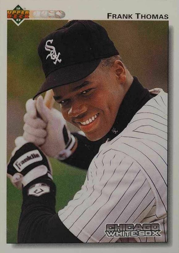 1992 Upper Deck Frank Thomas #166 Baseball Card