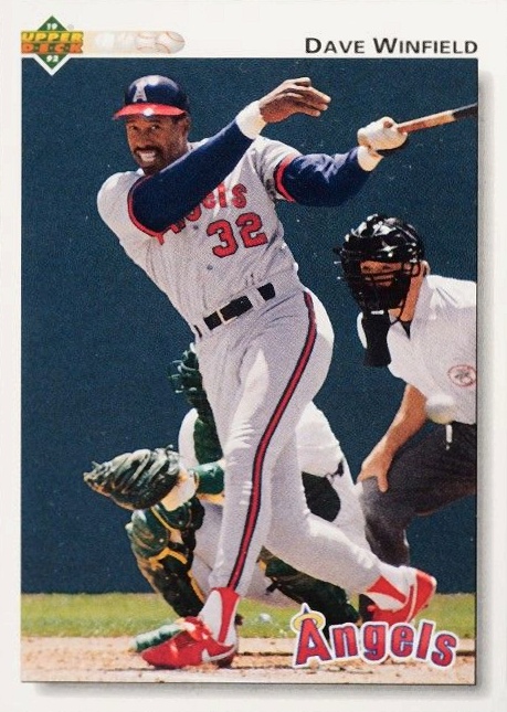 1992 Upper Deck Dave Winfield #222 Baseball Card