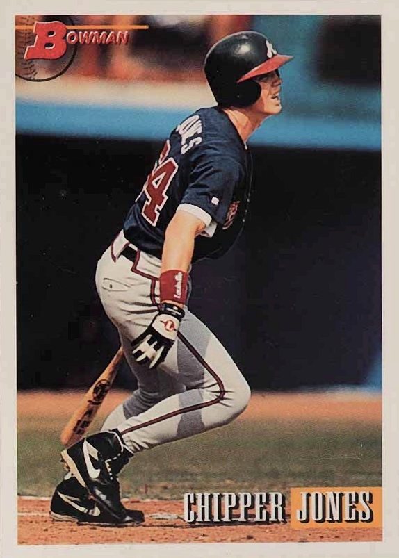1993 Bowman Chipper Jones #86 Baseball Card