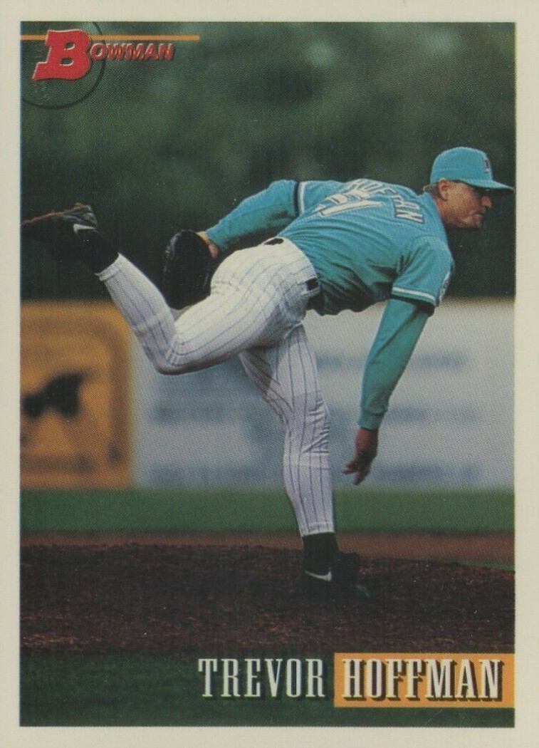 1993 Bowman Trevor Hoffman #390 Baseball Card