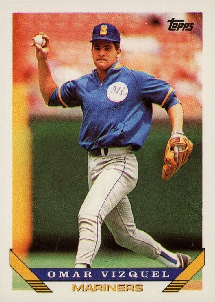 1993 Topps Omar Vizquel #68 Baseball Card