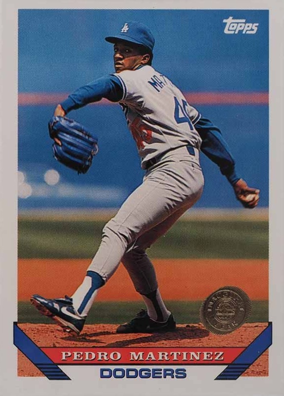 1993 Topps Pedro Martinez #557 Baseball Card