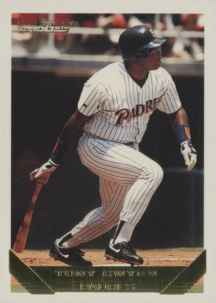 1993 Topps Gold Tony Gwynn #5 Baseball Card