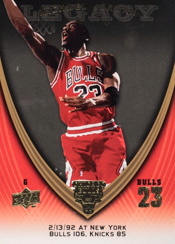 2008 Upper Deck Jordan Legacy  Michael Jordan #558 Basketball Card
