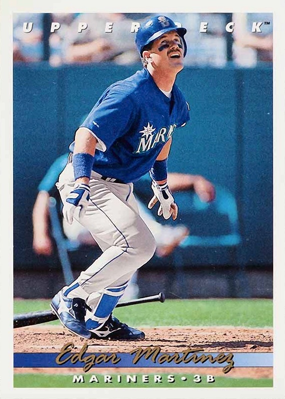 1993 Upper Deck Edgar Martinez #553 Baseball Card