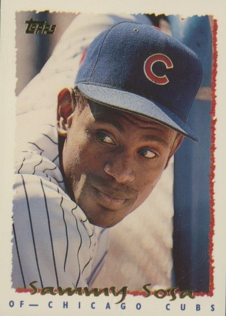 1995 Topps Sammy Sosa #11 Baseball Card