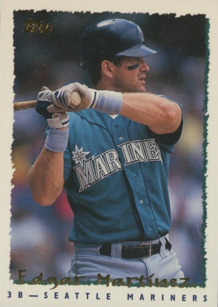1995 Topps Edgar Martinez #55 Baseball Card