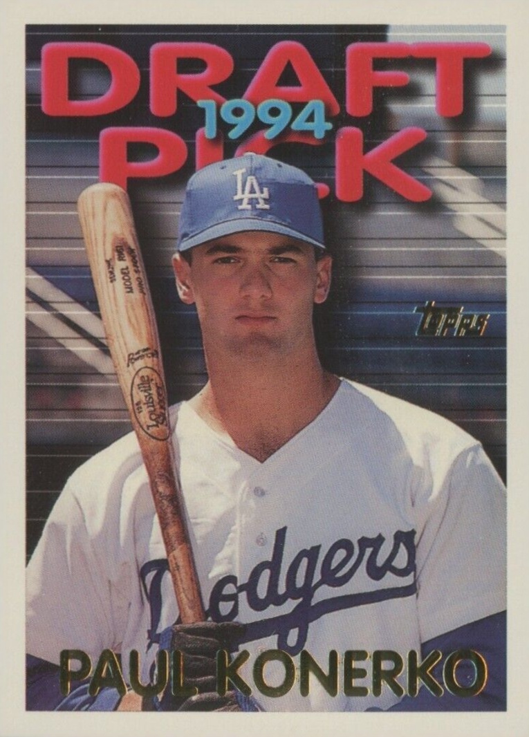 1995 Topps Paul Konerko #139 Baseball Card