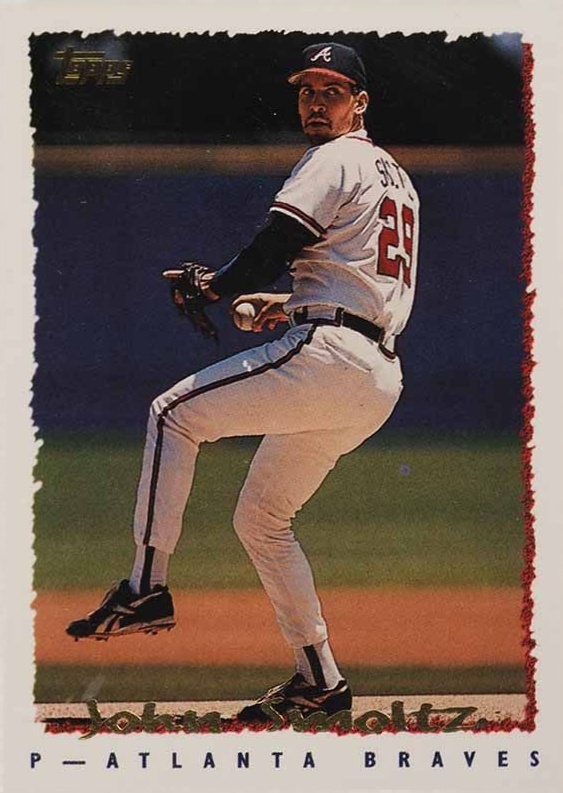 1995 Topps John Smoltz #145 Baseball Card