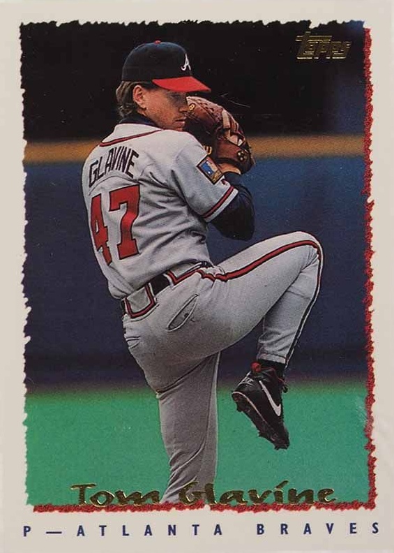 1995 Topps Tom Glavine #175 Baseball Card