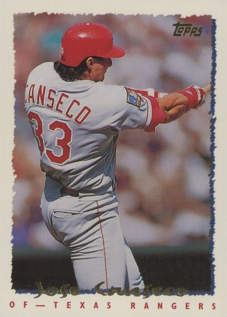 1995 Topps Jose Canseco #300 Baseball Card