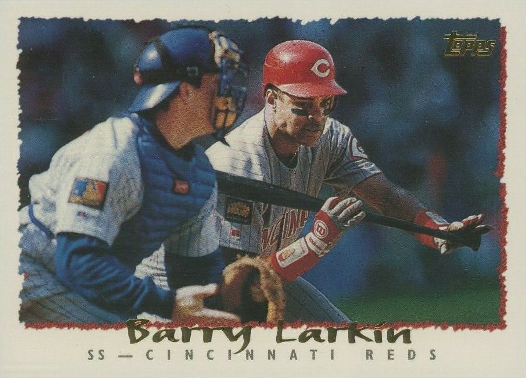1995 Topps Barry Larkin #350 Baseball Card