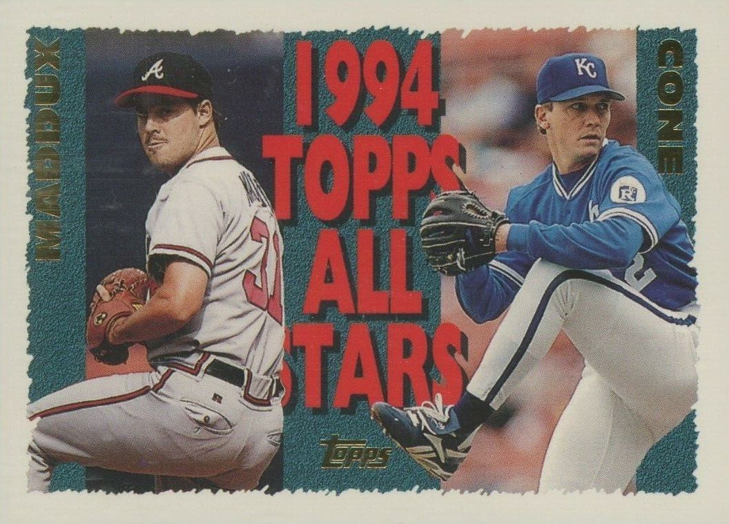 1995 Topps Greg Maddux/David Cone #392 Baseball Card