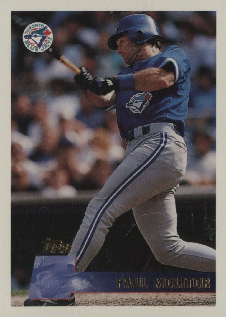 1996 Topps Paul Molitor #30 Baseball Card