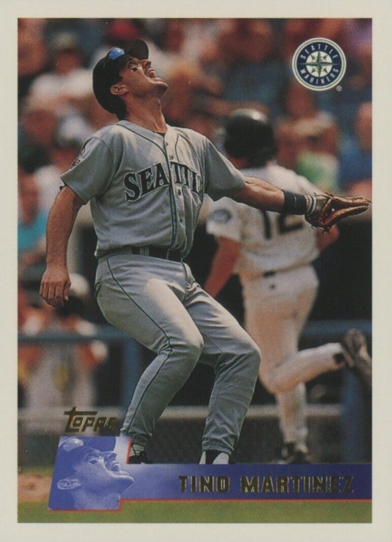 1996 Topps Tino Martinez #168 Baseball Card