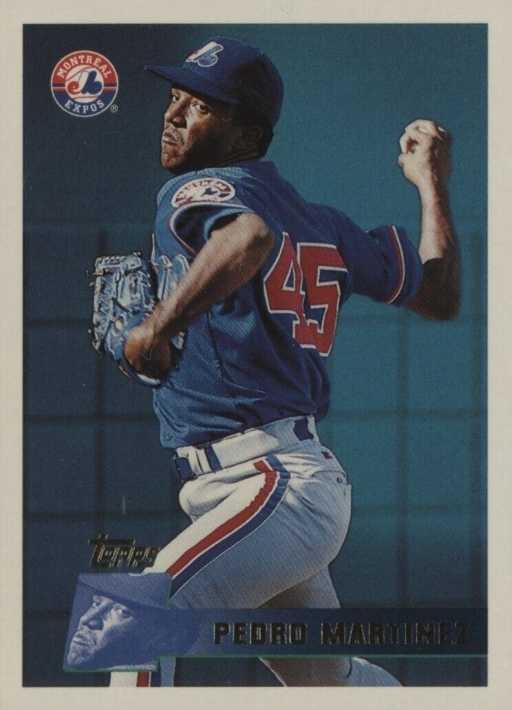 1996 Topps Pedro Martinez #303 Baseball Card