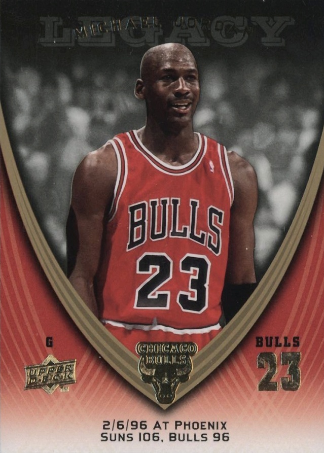 2008 Upper Deck Jordan Legacy  Michael Jordan #730 Basketball Card