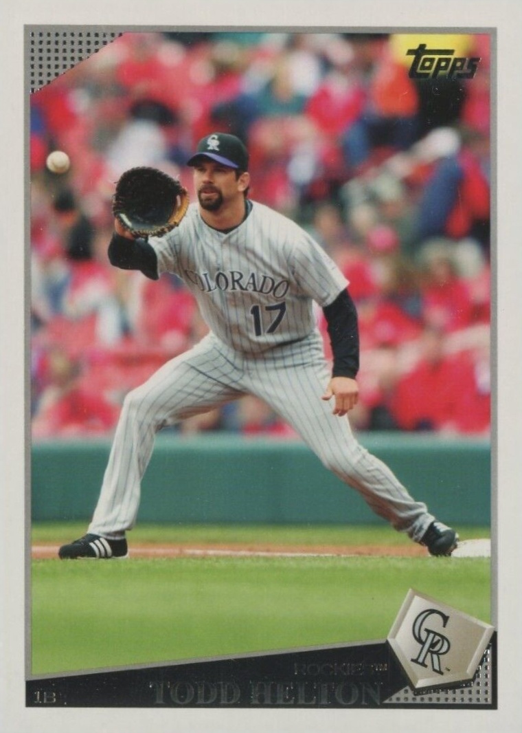 2009 Topps Todd Helton #405 Baseball Card