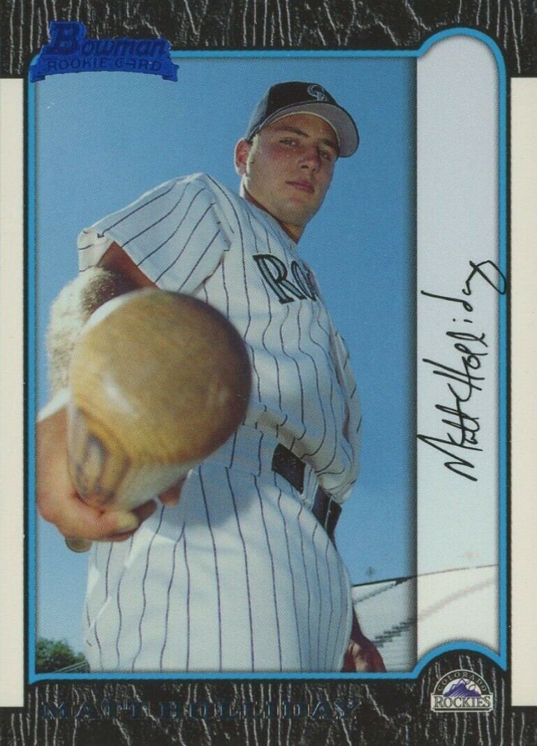1999 Bowman Matt Holliday #400 Baseball Card