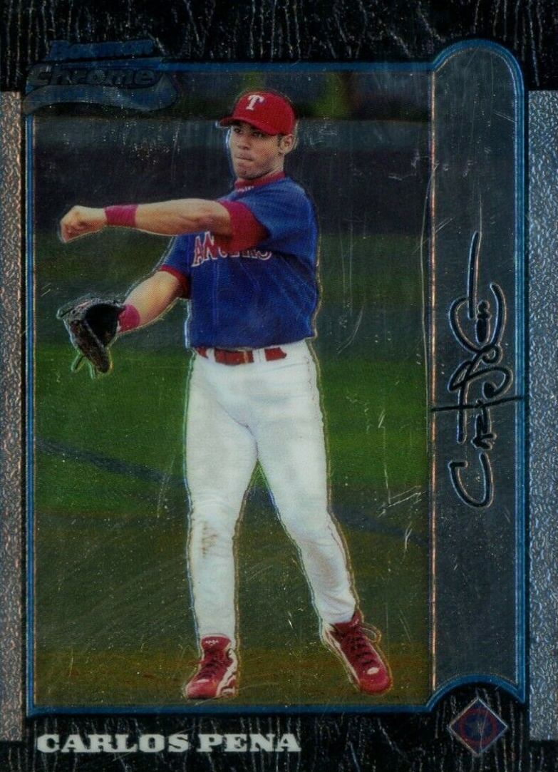 1999 Bowman Chrome Carlos Pena #321 Baseball Card