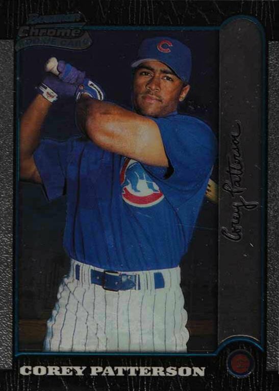 1999 Bowman Chrome Corey Patterson #352 Baseball Card