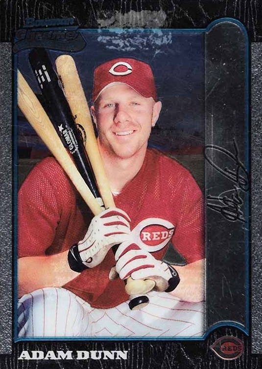 1999 Bowman Chrome Adam Dunn #369 Baseball Card