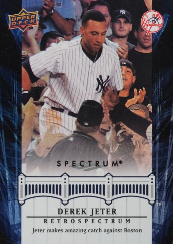 2008 Upper Deck Spectrum Jeter Retrospectrum Derek Jeter #DJ74 Baseball Card