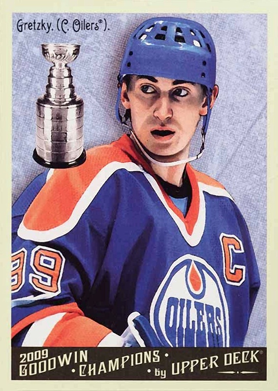 2009 Goodwin Champions Wayne Gretzky #81 Hockey Card
