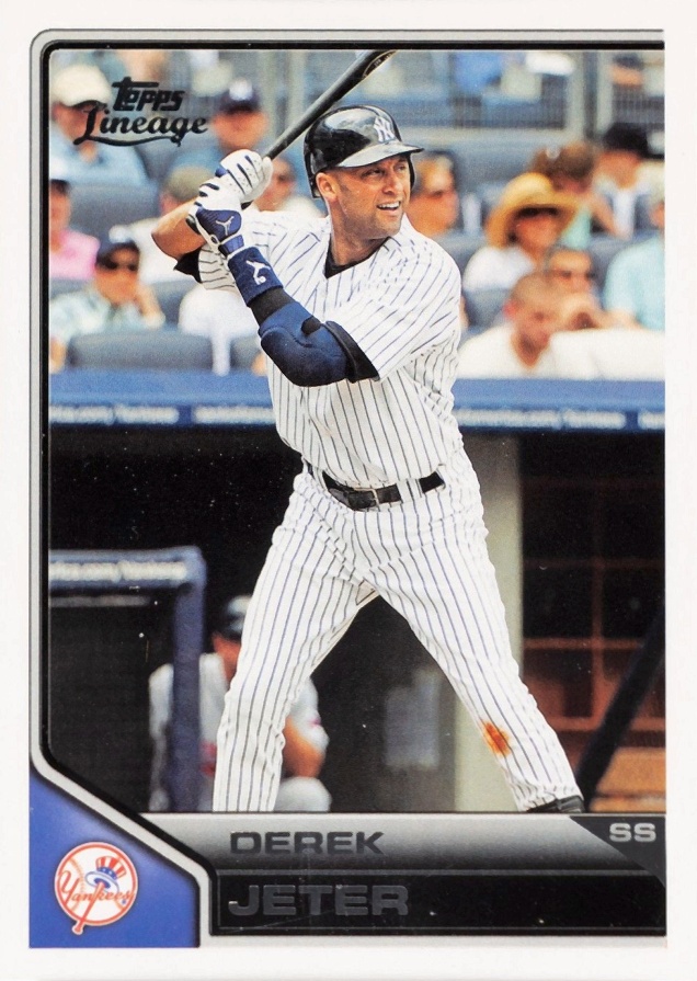 2011 Topps Lineage Derek Jeter #2 Baseball Card