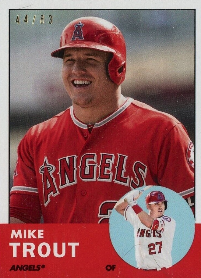 2019 Topps Transcendent VIP Party Mike Trout Through the Years Mike Trout #1963 Baseball Card
