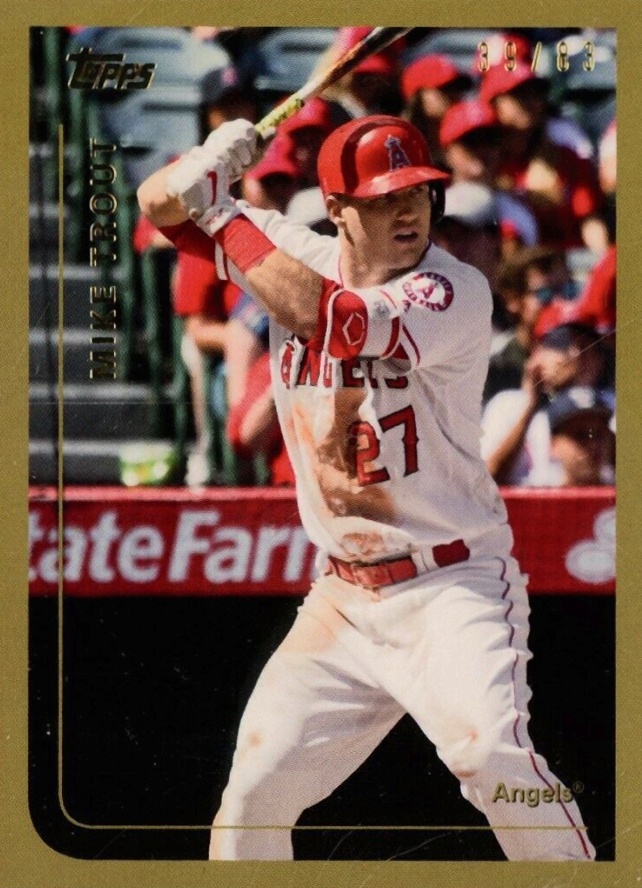 2019 Topps Transcendent VIP Party Mike Trout Through the Years Mike Trout #1999 Baseball Card